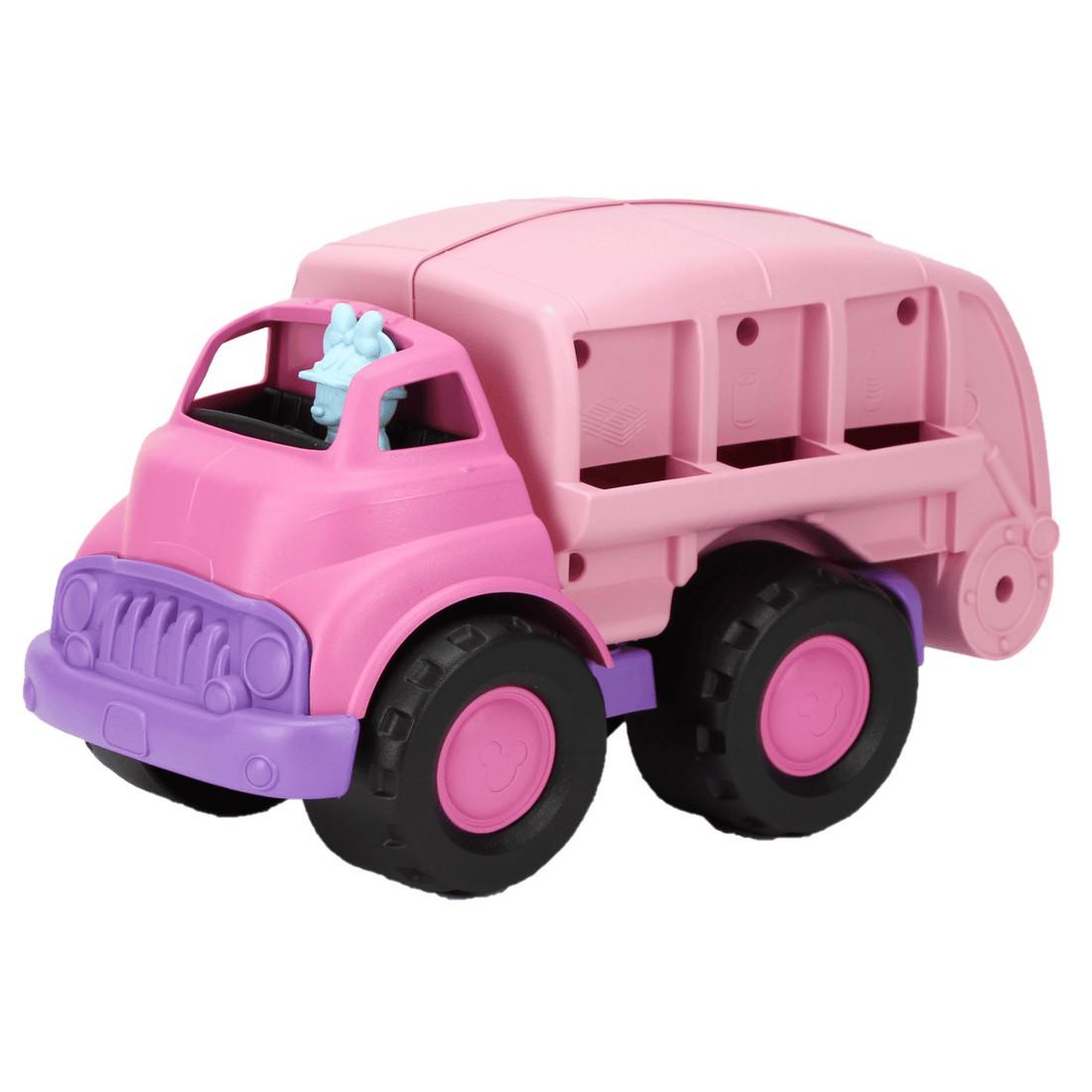 Preschool Vehicles | Green Toys Disney Minnie Mouse Pink Recycling Truck – Eco-Friendly Playset Preschool Toys & Activities Preschool Vehicles