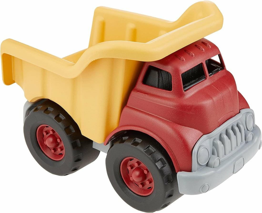 Preschool Vehicles | Green Toys Eco-Friendly Dump Truck – Red/Yellow, Durable Play Vehicle For Toddlers Preschool Toys & Activities Preschool Vehicles