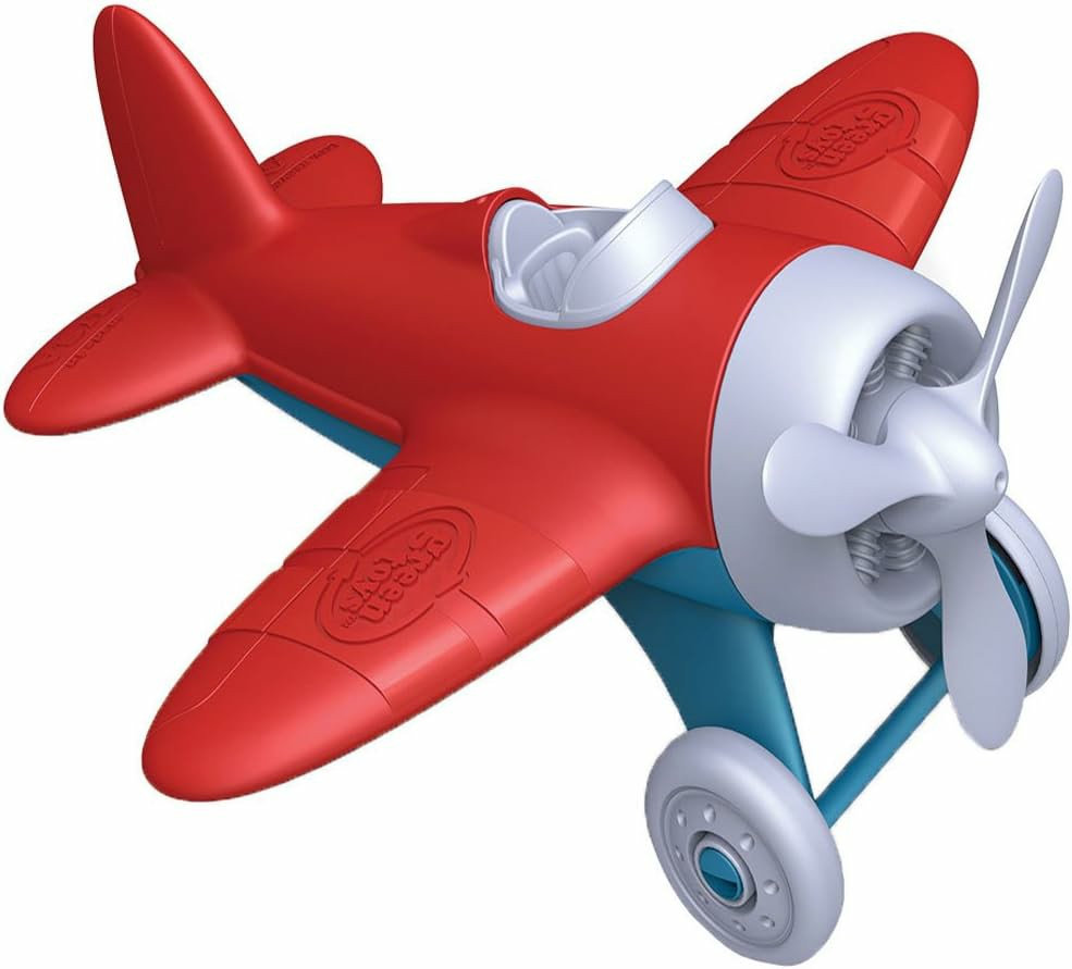 Preschool Vehicles | Green Toys Eco-Friendly Red Airplane For Children – Bpa & Phthalates Free Preschool Toys & Activities Preschool Vehicles