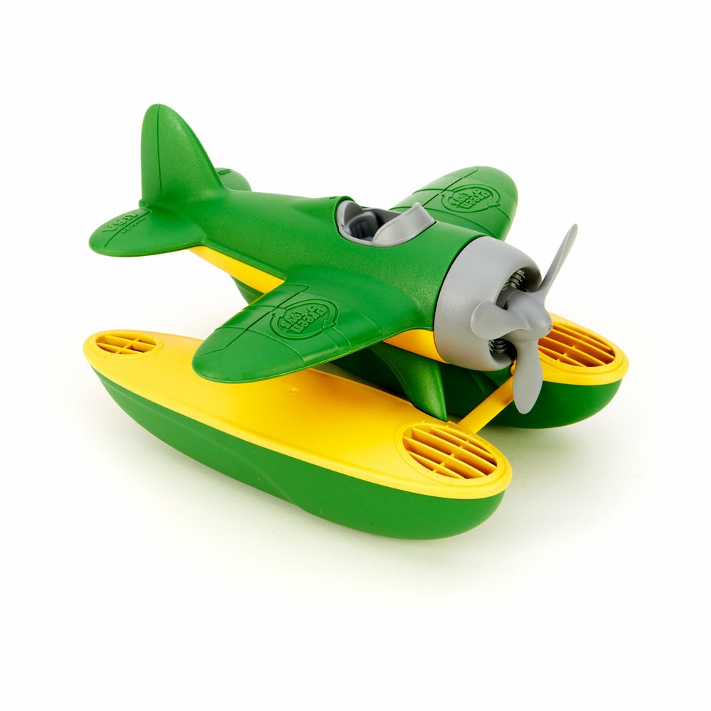 Preschool Vehicles | Green Toys Eco-Friendly Seaplane In Green – Award-Winning Watercraft Toy Preschool Toys & Activities Preschool Vehicles