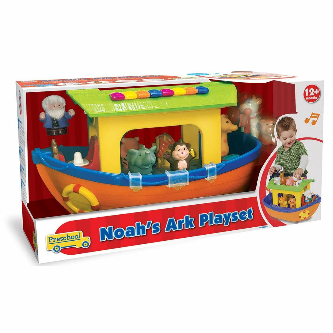 Preschool Vehicles | Small World Toys Noah’s Ark Interactive Playset With Sounds Preschool Toys & Activities Preschool Vehicles