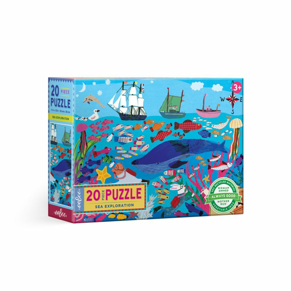 Puzzles | Eeboo Underwater Adventure Jigsaw Puzzle – 20 Pc Games & Puzzles Puzzles