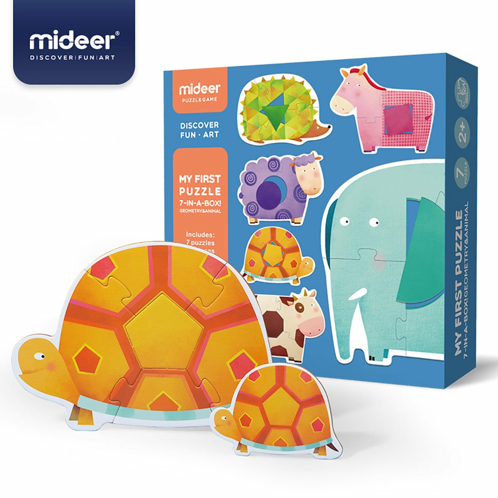 Puzzles | Mideer Animal-Themed 32-Piece Jigsaw Floor Puzzle For Toddlers Games & Puzzles Puzzles