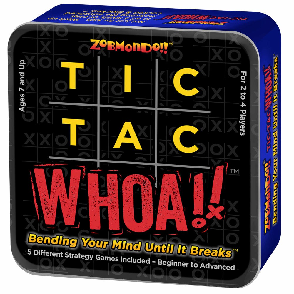 Puzzles | Tic Tac Whoa! Zobmondo!! 5-In-1 Tic Tac Toe Card Game For Families Games & Puzzles Puzzles