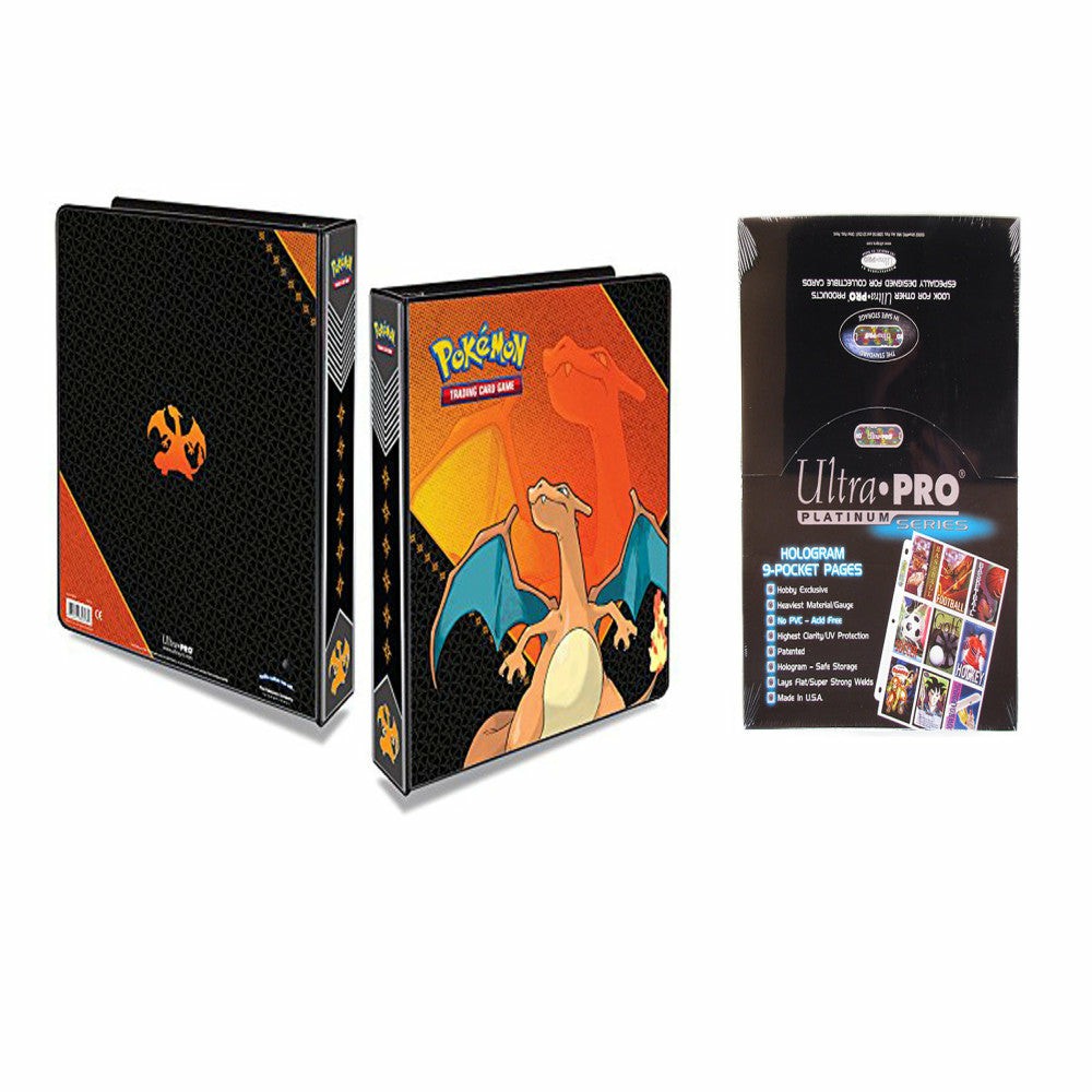 Puzzles | Ultra Pro Pokemon Charizard 2″ 3-Ring Binder Card Album With 100 Platinum Sheets Games & Puzzles Puzzles