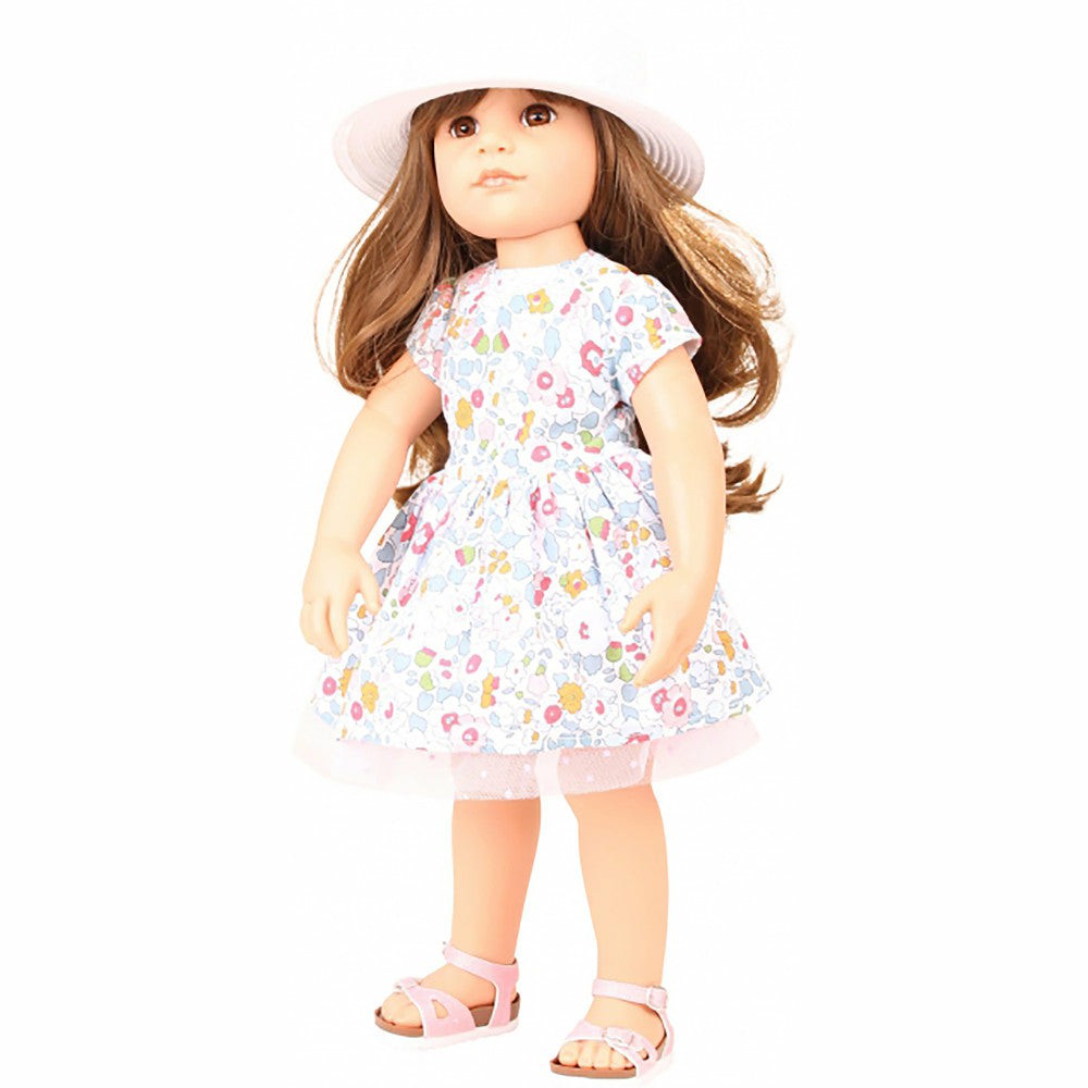 Rag Dolls | Gotz Hannah Summertime – 19.5 In Poseable Doll With Styling Dvd Dolls & Stuffed Animals Rag Dolls