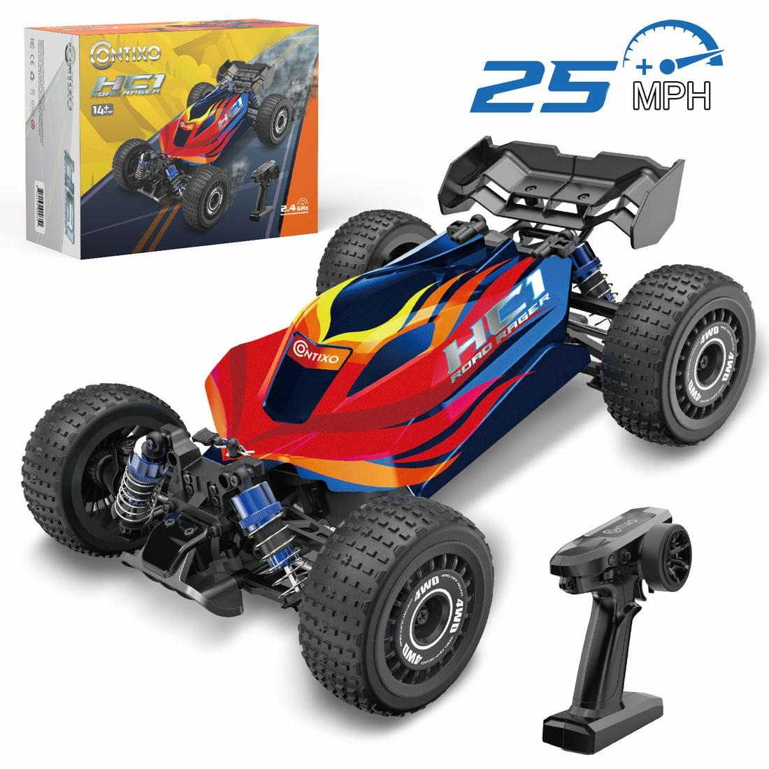 Rc Cars & Flight | Contixo Hc1 Road Rager 1:16 Scale Rc High-Speed Race Car Rc Cars & Flight Rc Cars & Flight