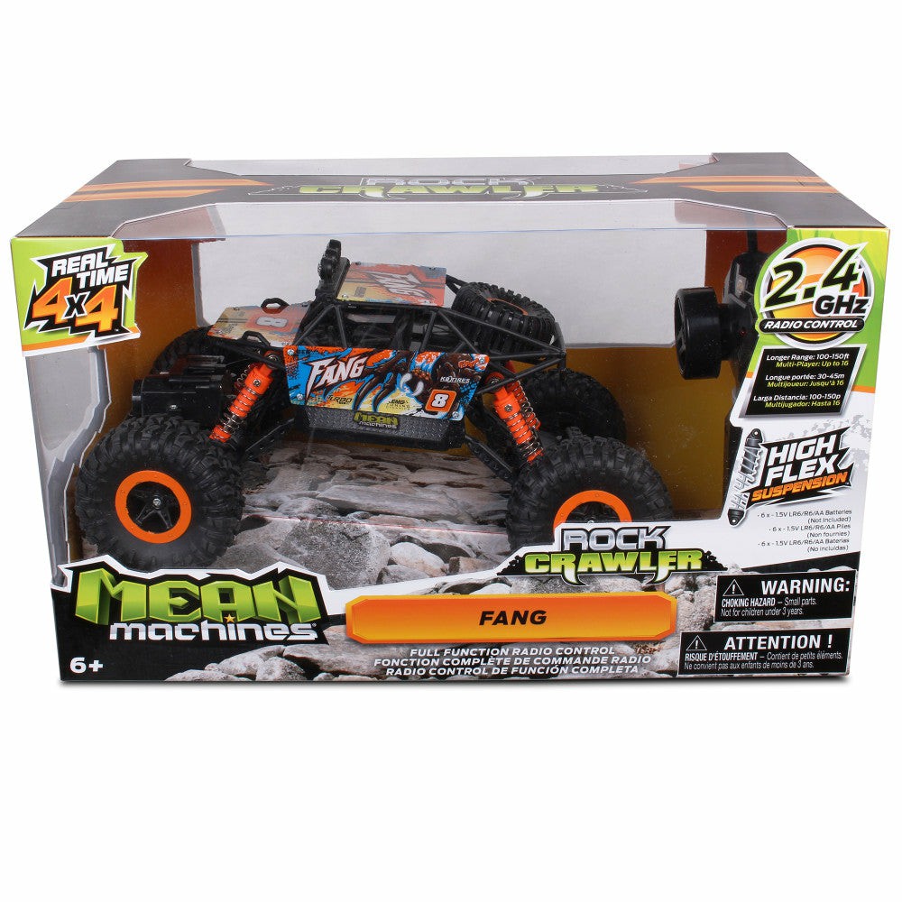 Rc Cars & Flight | Nkok Mean Machines Rc Rock Crawler Fang – 1:16 Scale Radio Control With Led Lights Rc Cars & Flight Rc Cars & Flight