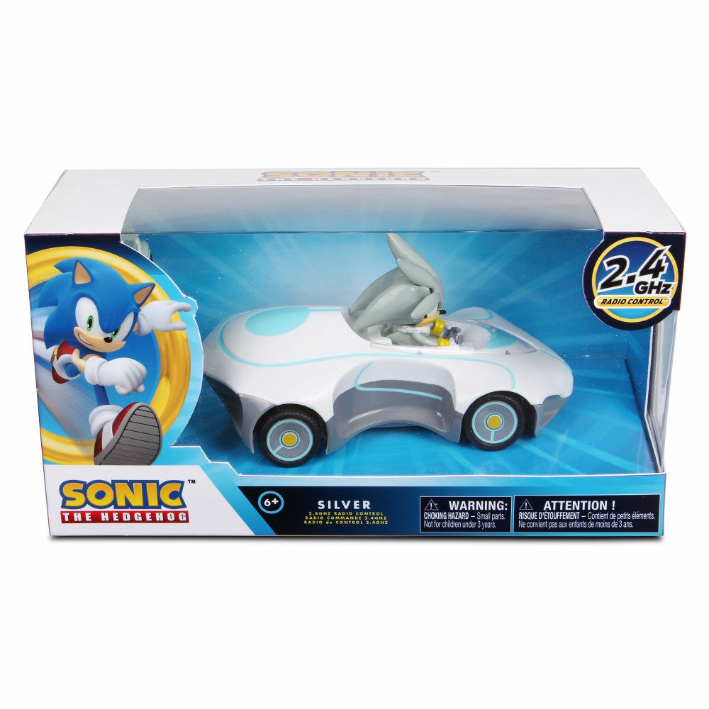 Rc Cars & Flight | Nkok Team Sonic Racing 1:28 Scale Rc: Silver The Hedgehog Rc Cars & Flight Rc Cars & Flight