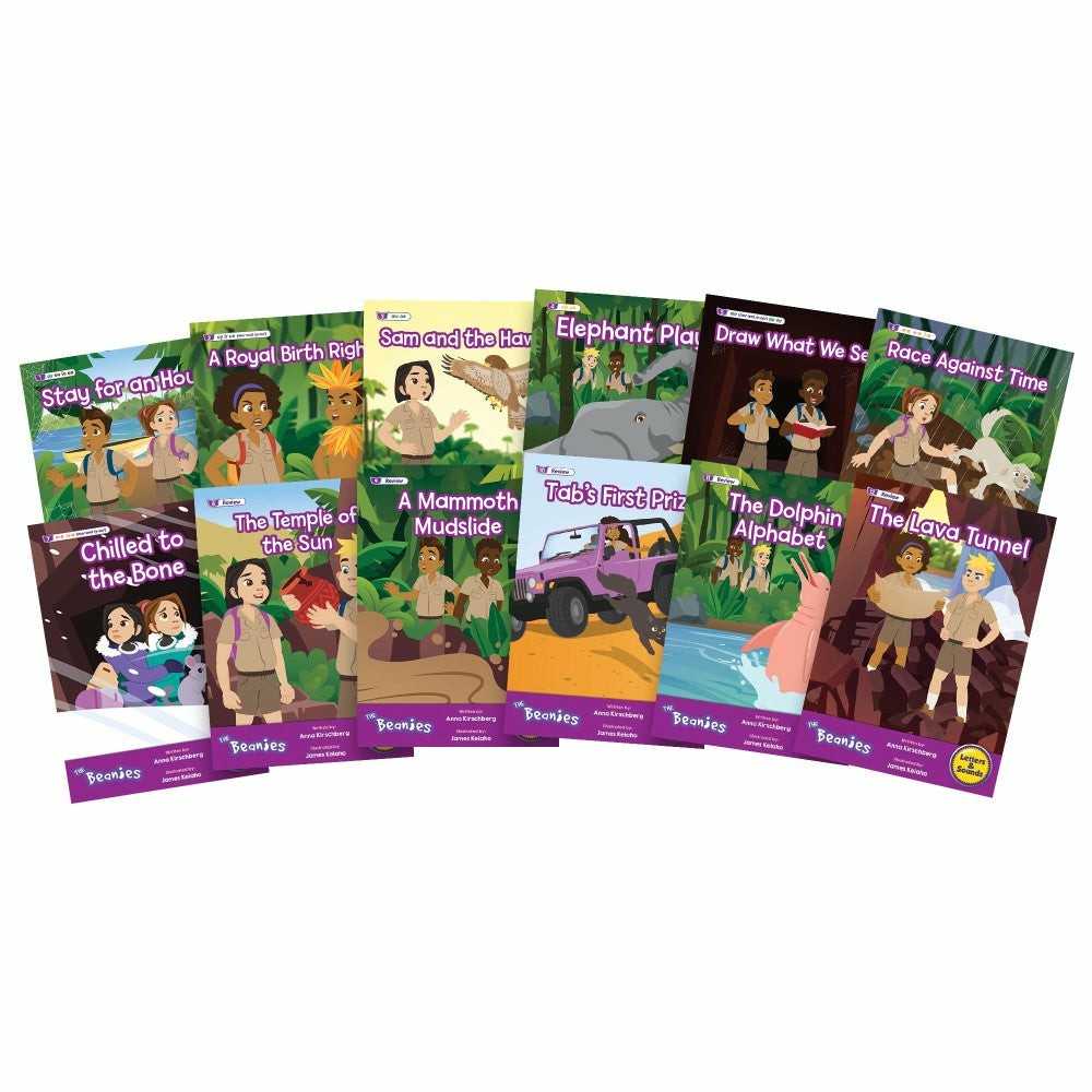 Reading, Writing & Speech | Beanstalk Books: The Beanies Hi-Lo Diversity Decodables – 20 Book Set, Phase 5 Learning & Development Reading, Writing & Speech