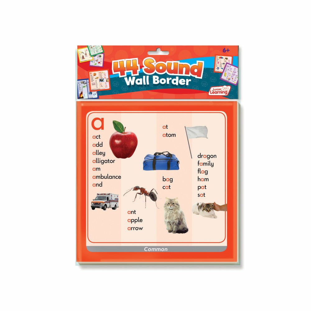 Reading, Writing & Speech | Junior Learning 44 Sound Wall Border – Educational Spelling Tool Learning & Development Reading, Writing & Speech