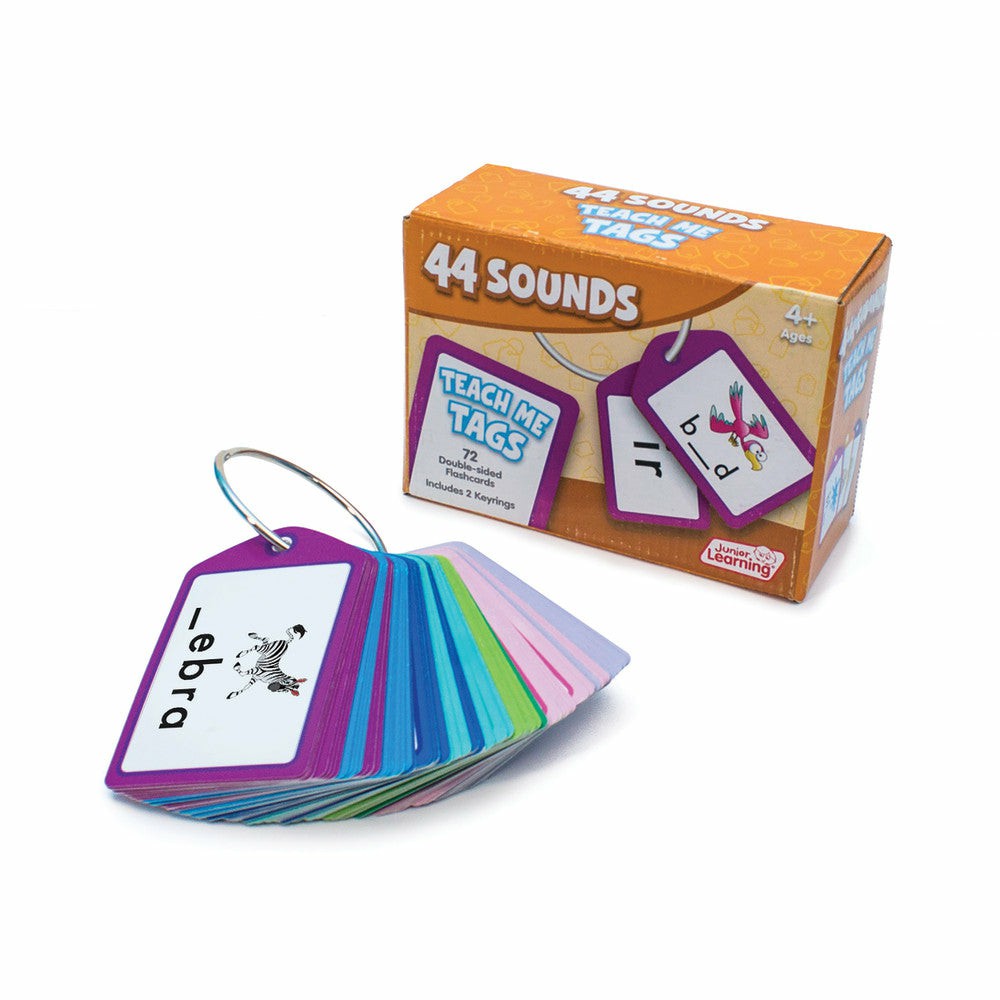 Reading, Writing & Speech | Junior Learning 44 Sounds Teach Me Tags – Educational Flashcards Learning & Development Reading, Writing & Speech