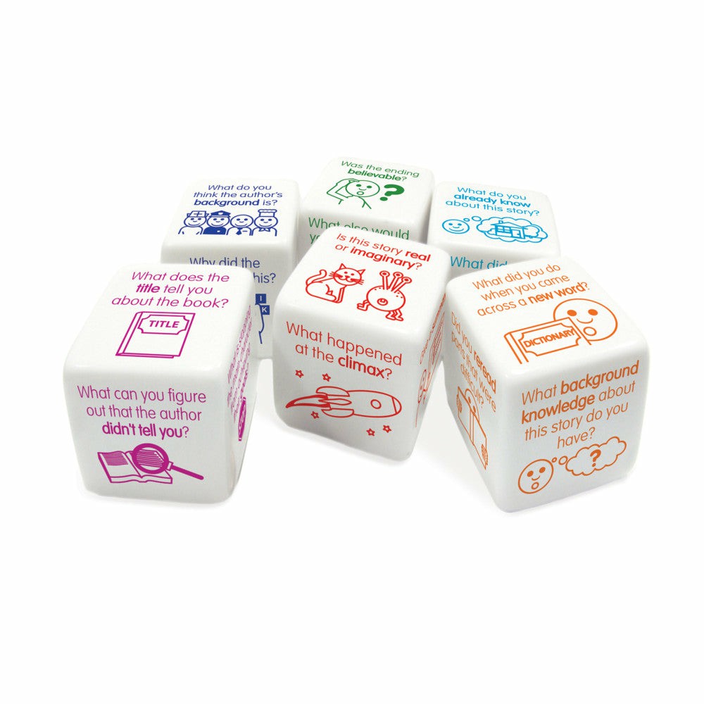 Reading, Writing & Speech | Junior Learning Comprehension Dice Set – Educational Game For Ages 6+ Learning & Development Reading, Writing & Speech