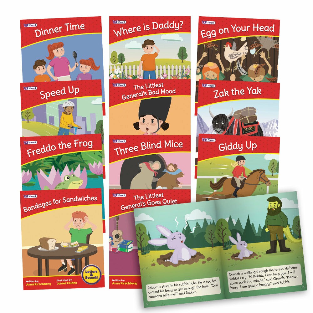 Reading, Writing & Speech | Junior Learning Phase 6 Set 2 – Fiction Readers Educational Set Learning & Development Reading, Writing & Speech