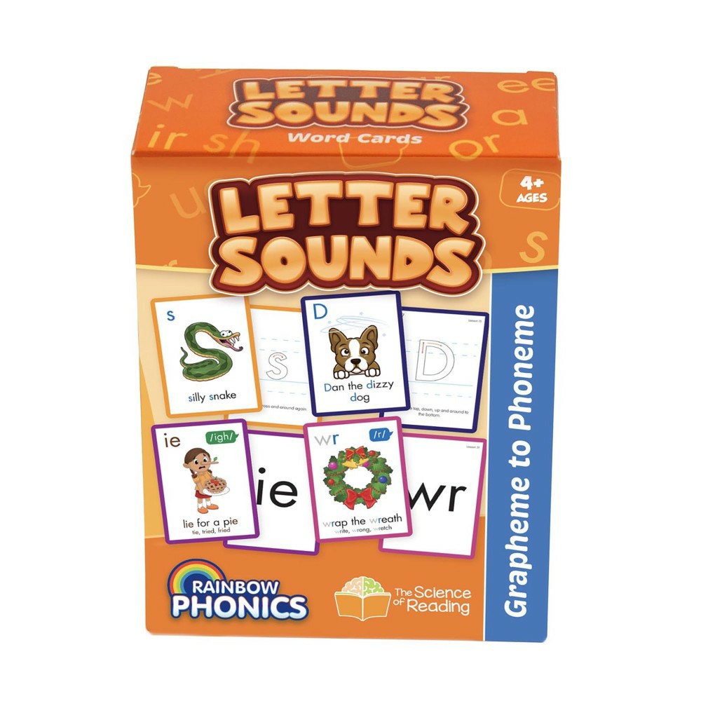 Reading, Writing & Speech | Junior Learning Rainbow Phonics – Educational Letter Sounds Game – 151 Word Cards Learning & Development Reading, Writing & Speech