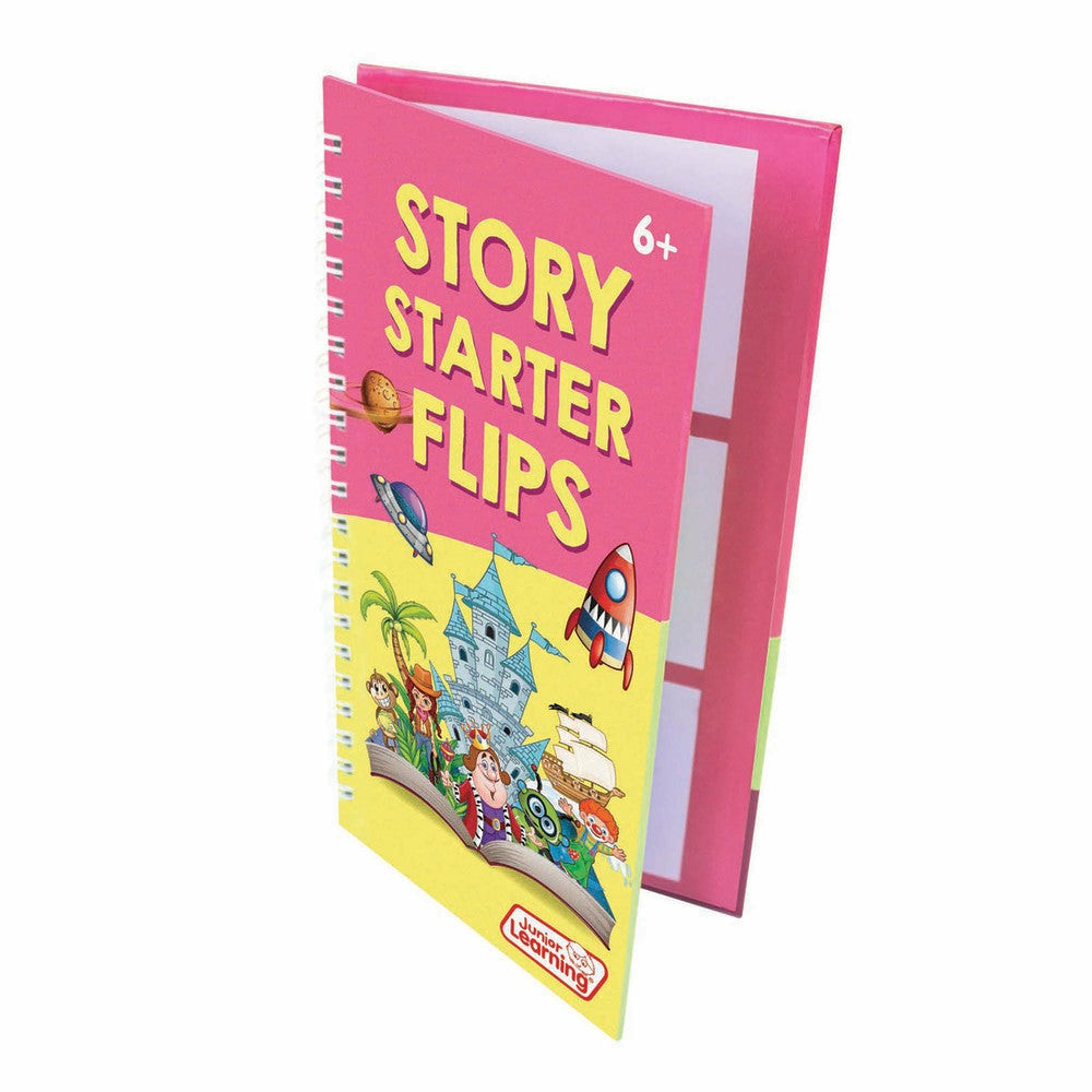 Reading, Writing & Speech | Junior Learning Story Starter Flips – Creative Writing Tool For Ages 6+ Learning & Development Reading, Writing & Speech