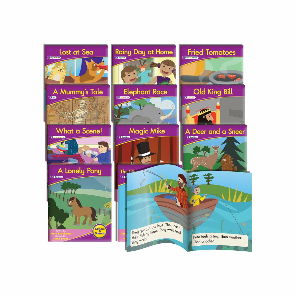 Reading, Writing & Speech | Junior Learning Vowel Sounds Readers – Engaging Fiction Set For Early Readers Learning & Development Reading, Writing & Speech