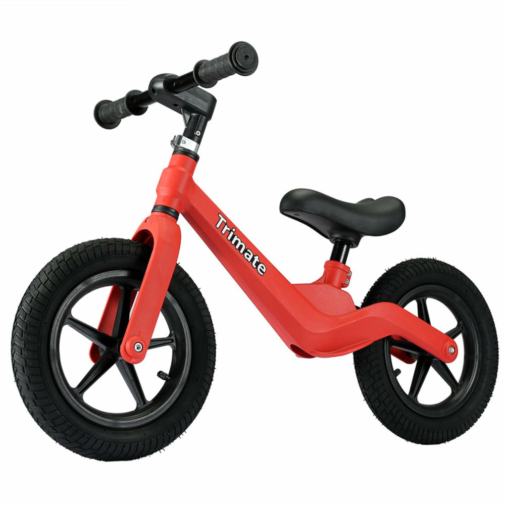 Ride-Ons | Boys 12 Inch Trimate Toddler Balance Bike, Red – No Pedal Sport Bike Outdoor Play Ride-Ons