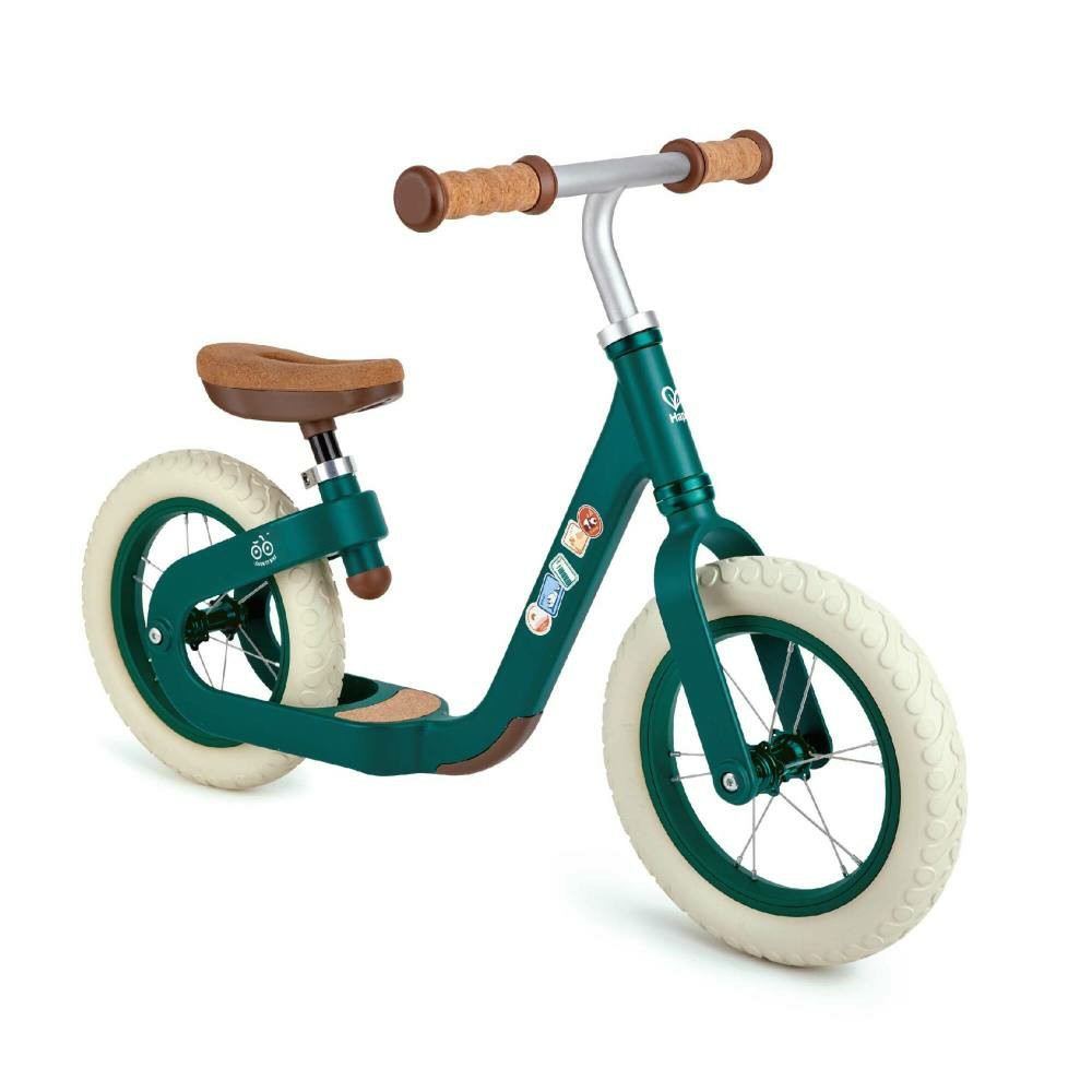 Ride-Ons & Push-Pull Toys | Hape Get Up & Go Balance Bike For Kids – Green, Lightweight Aluminum Frame, Ages 3+ Baby & Toddler Toys Ride-Ons & Push-Pull Toys