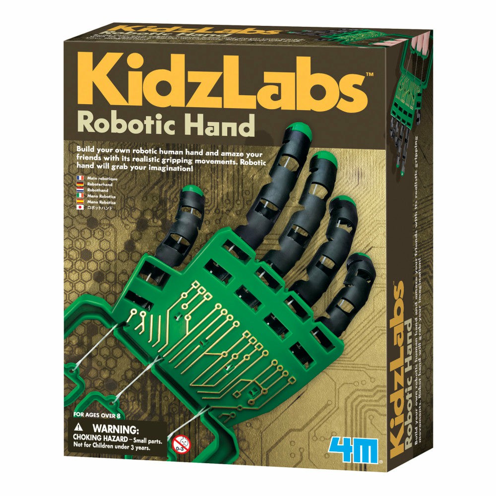 Robotics & Coding | 4M Kidzlabs Robotic Hand Kit – Interactive Stem Learning Toy For Kids & Teens Learning & Development Robotics & Coding