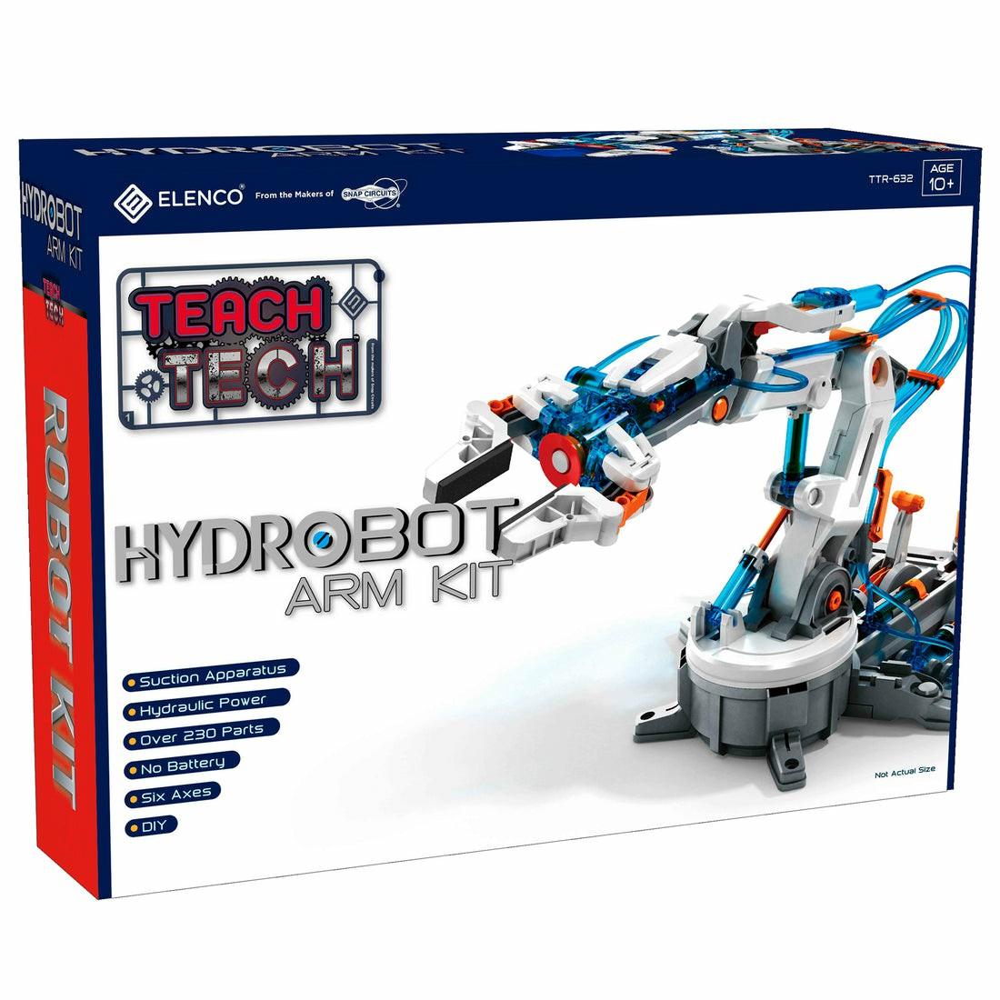 Robotics & Coding | Elenco Teach Tech Hydrobot Arm Kit – Stem Educational Robotic Arm Learning & Development Robotics & Coding