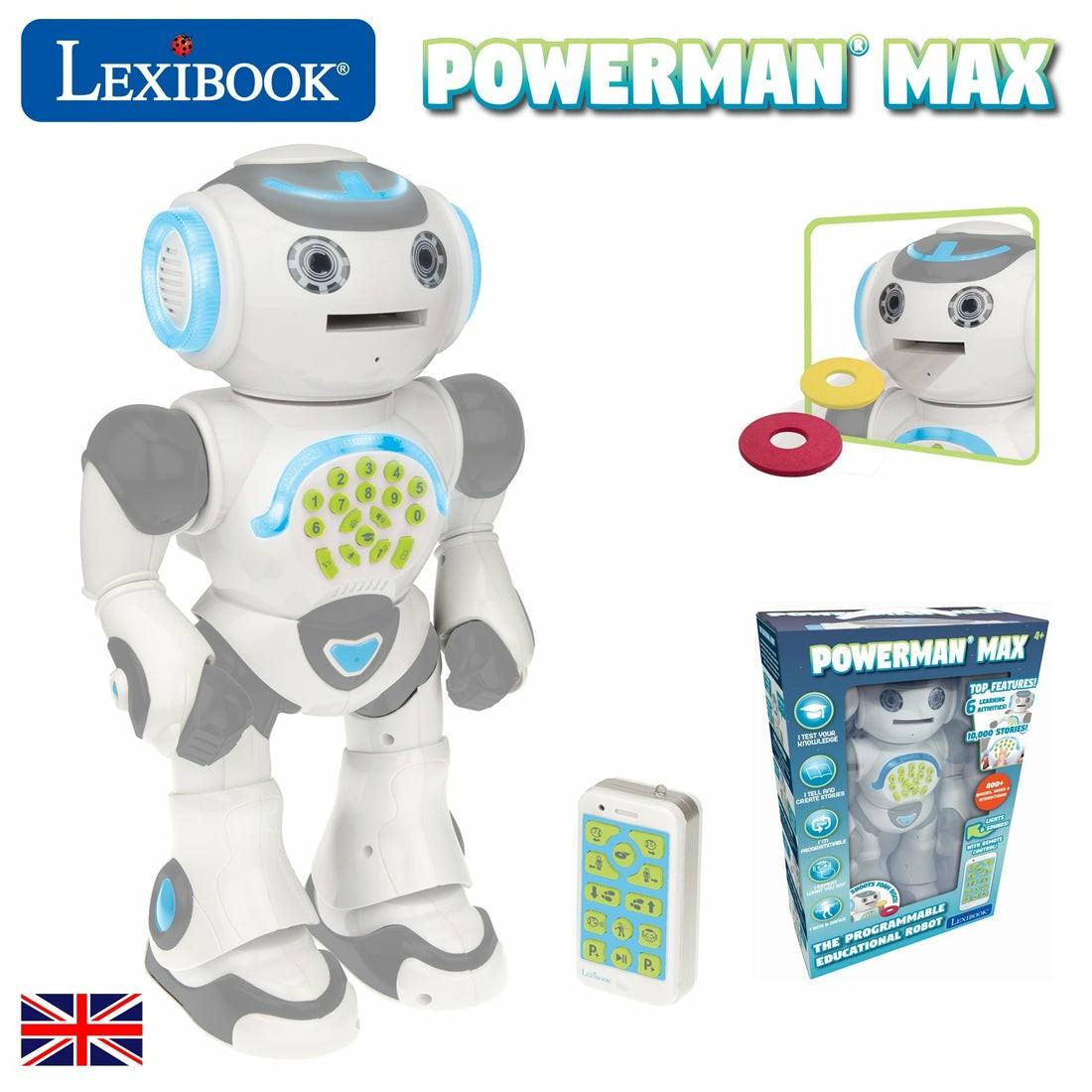 Robotics & Coding | Lexibook Powerman Max – Interactive Stem Educational Robot Learning & Development Robotics & Coding