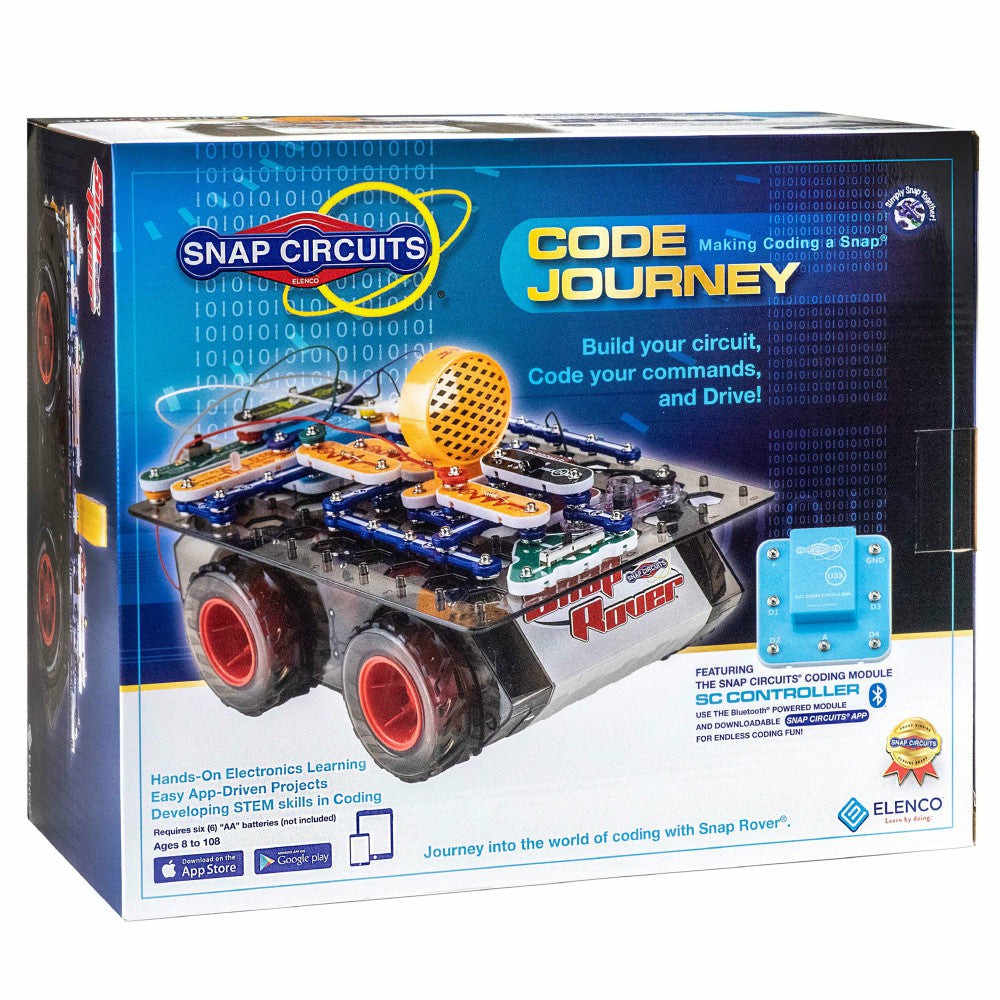 Robotics & Coding | Snap Circuits Code Journey – Bluetooth Stem Toy For Ages 8+ Learning & Development Robotics & Coding