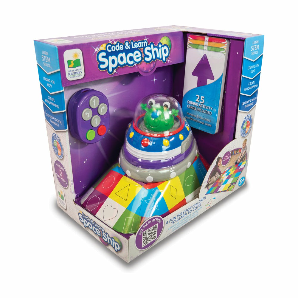 Robotics & Coding | The Learning Journey Code & Learn Space Ship – Interactive Coding Toy Learning & Development Robotics & Coding