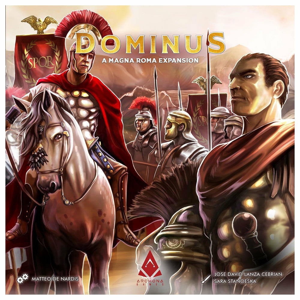 Role-Playing Games | Archona Games Magna Roma: Dominus Expansion – Tile Placement, City Building Board Game Games & Puzzles Role-Playing Games