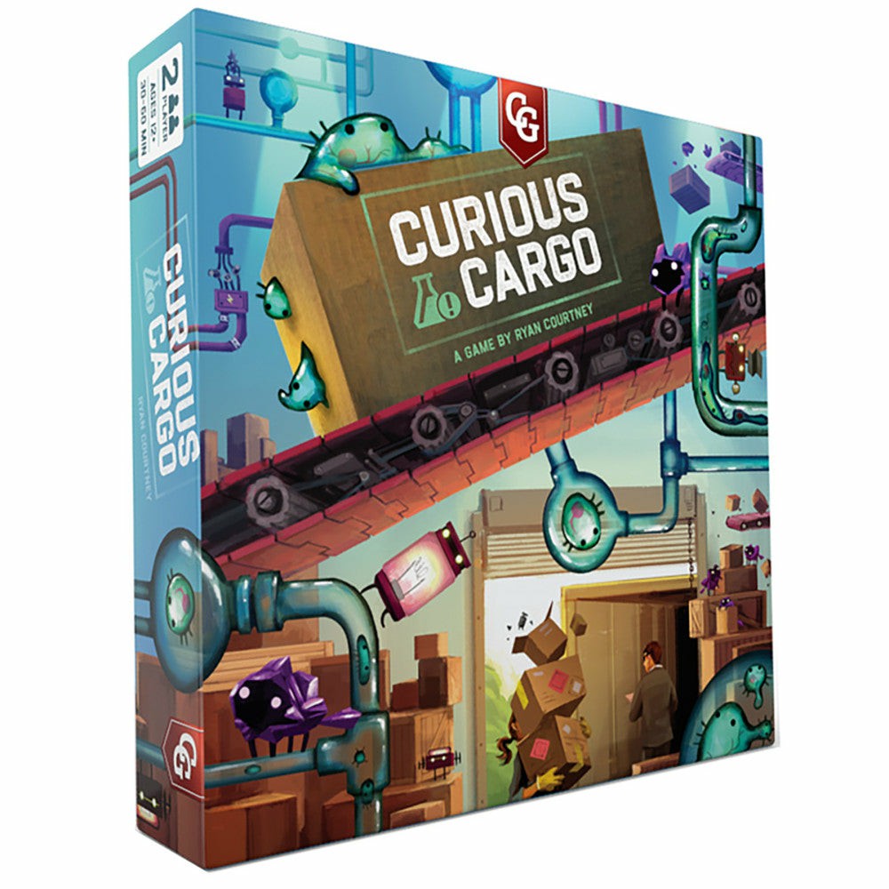 Role-Playing Games | Curious Cargo Board Game By Capstone Games: Dual-Mode Strategy Challenge Games & Puzzles Role-Playing Games