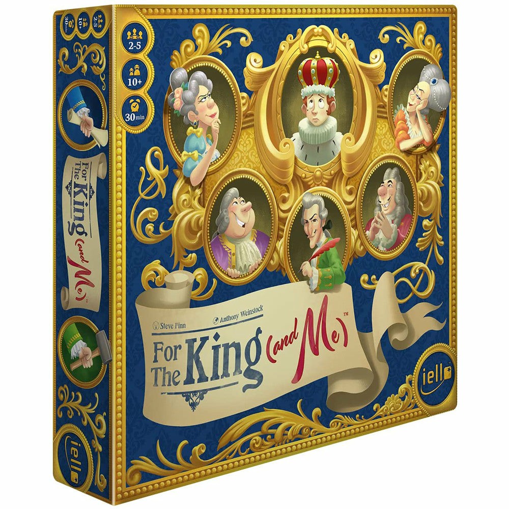 Role-Playing Games | For The King (And Me) Iello Strategy Board Game, Ages 10+, 2-5 Players, 30 Min Playtime Games & Puzzles Role-Playing Games