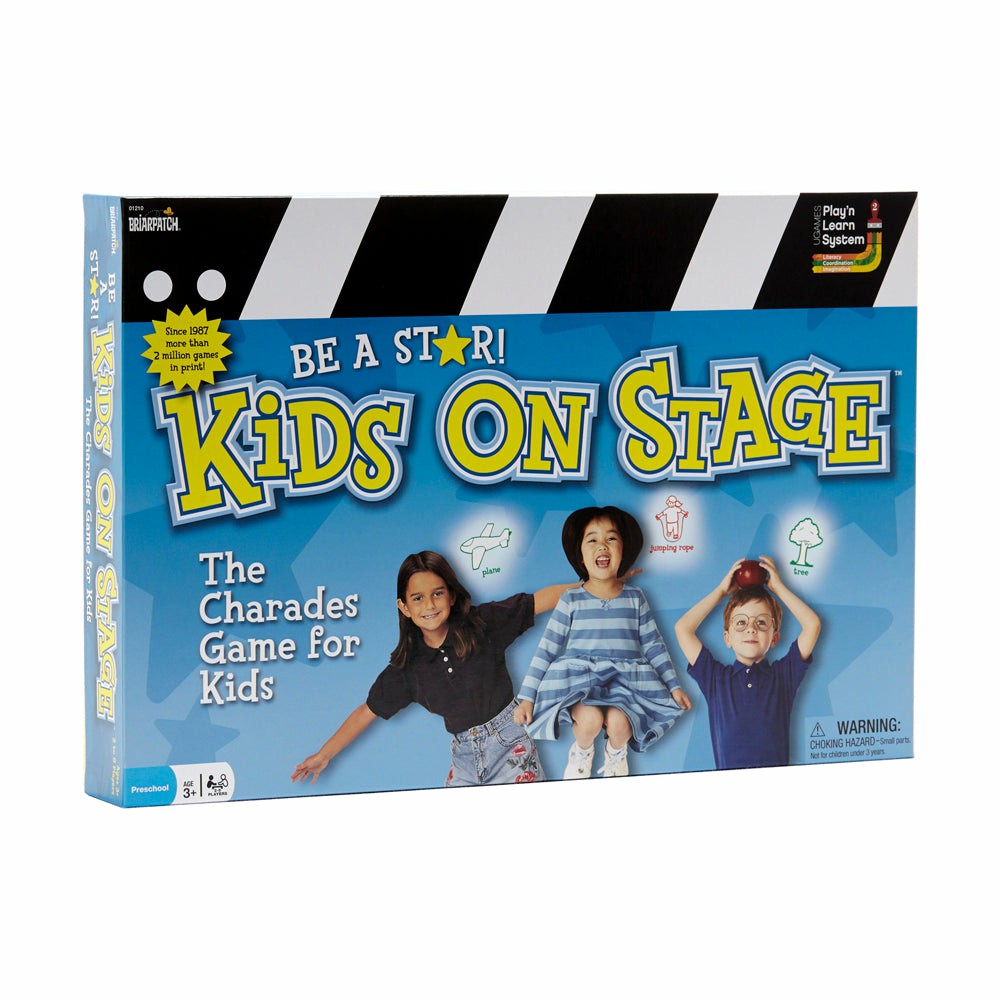 Role-Playing Games | Kids On Stage Charades Board Game For Early Learners Games & Puzzles Role-Playing Games