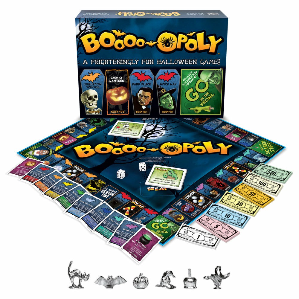 Role-Playing Games | Late For The Sky Boo-Opoly Halloween Themed Board Game Games & Puzzles Role-Playing Games