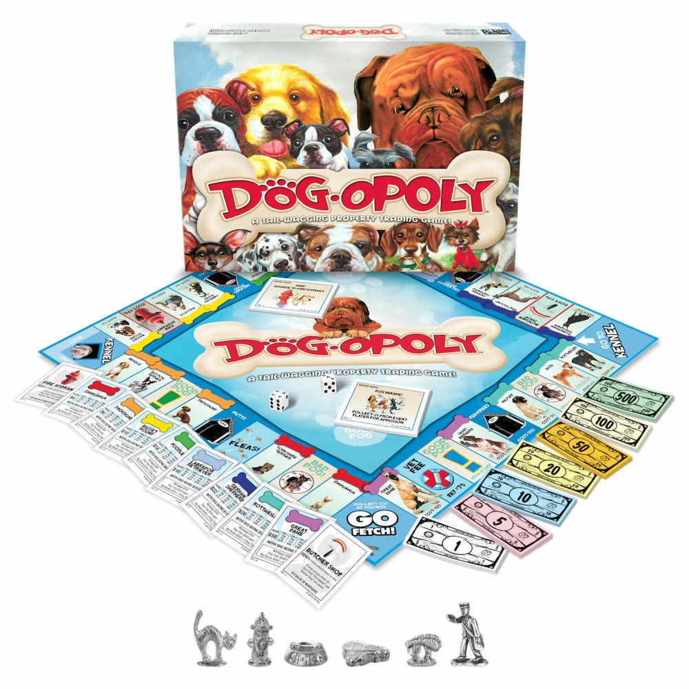 Role-Playing Games | Late For The Sky Dog-Opoly Board Game For Dog Lovers Games & Puzzles Role-Playing Games