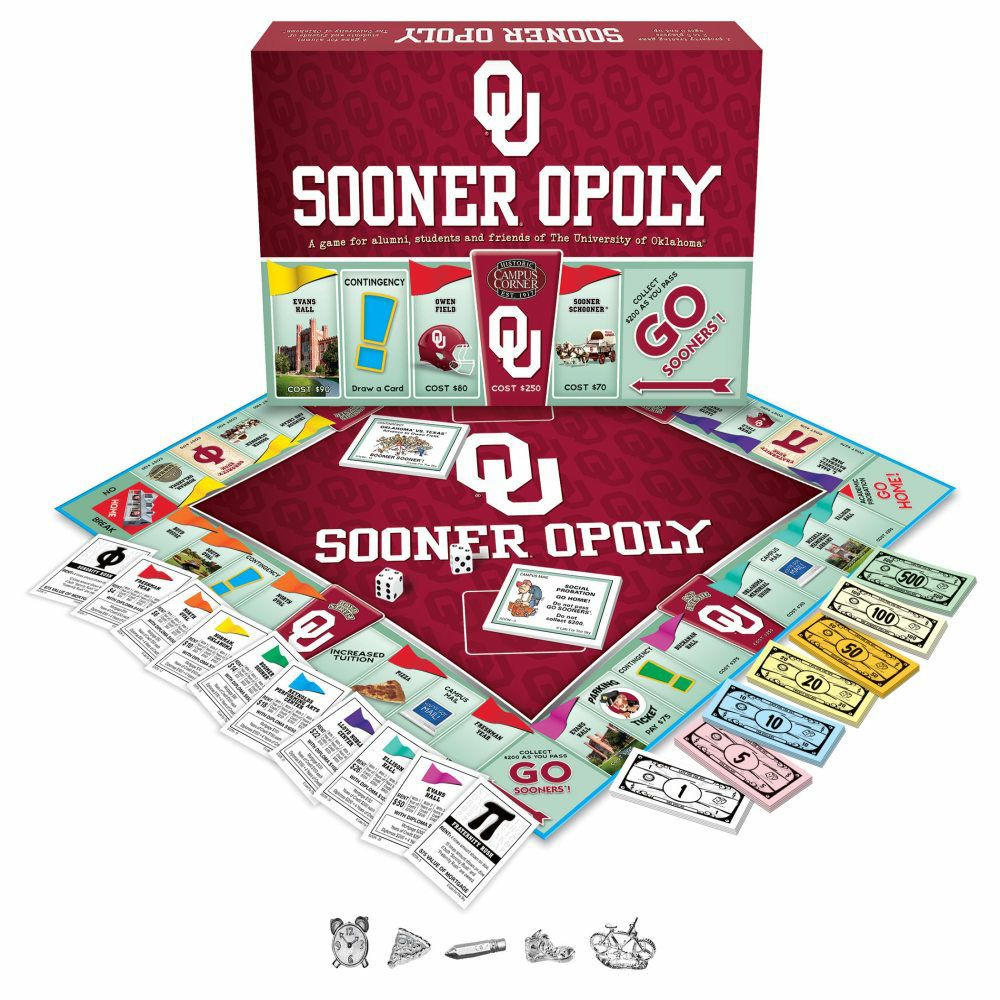 Role-Playing Games | Oklahoma University Sooneropoly Board Game Games & Puzzles Role-Playing Games