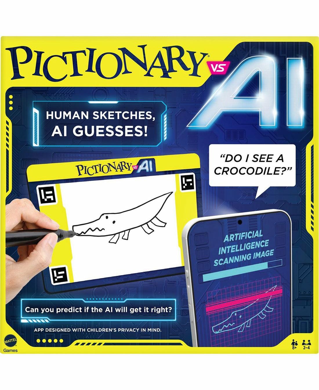 Role-Playing Games | Pictionary Vs Ai Board Game By Mattel – Interactive Family Drawing Game Games & Puzzles Role-Playing Games