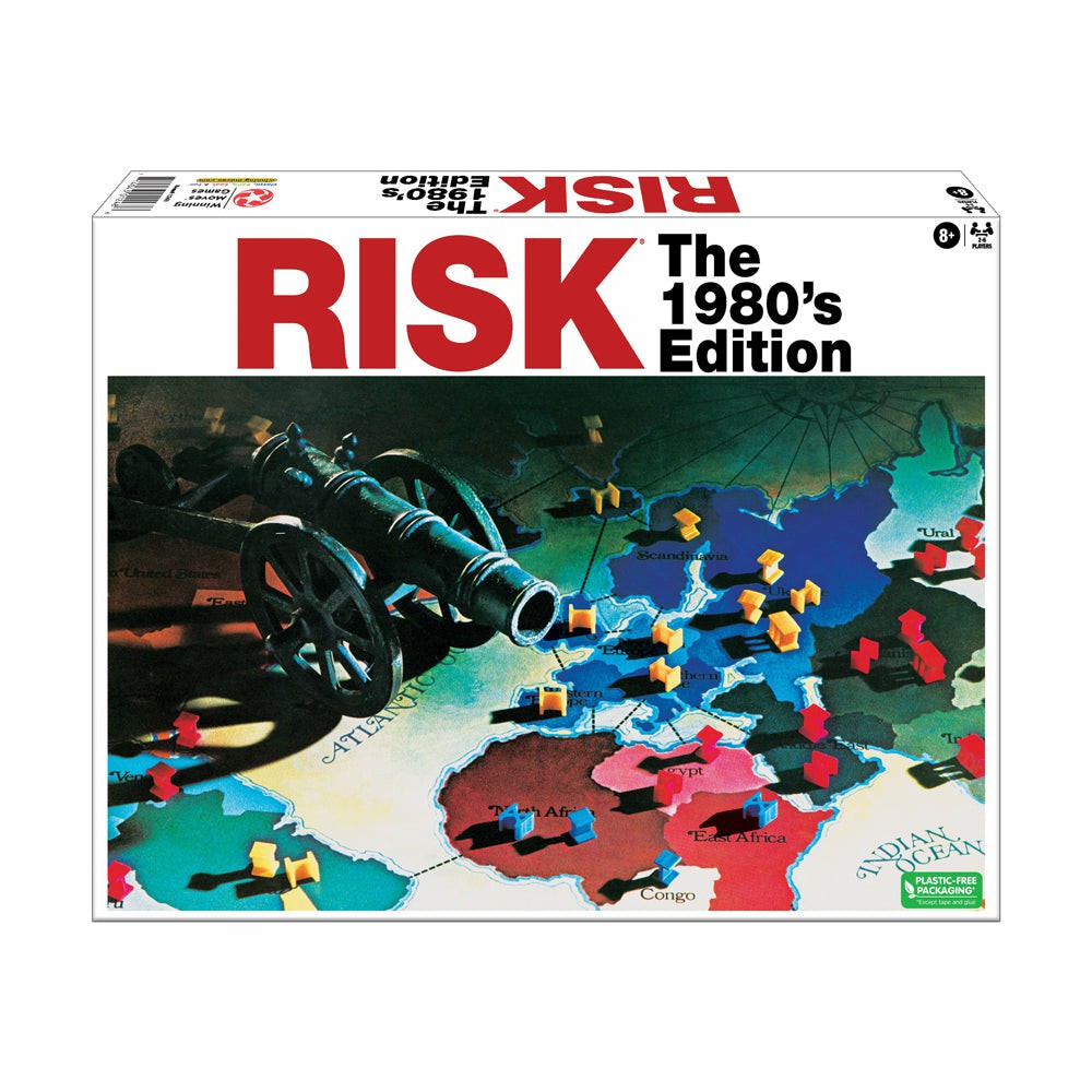 Role-Playing Games | Risk 1980’s Edition Classic Strategy Board Game Games & Puzzles Role-Playing Games