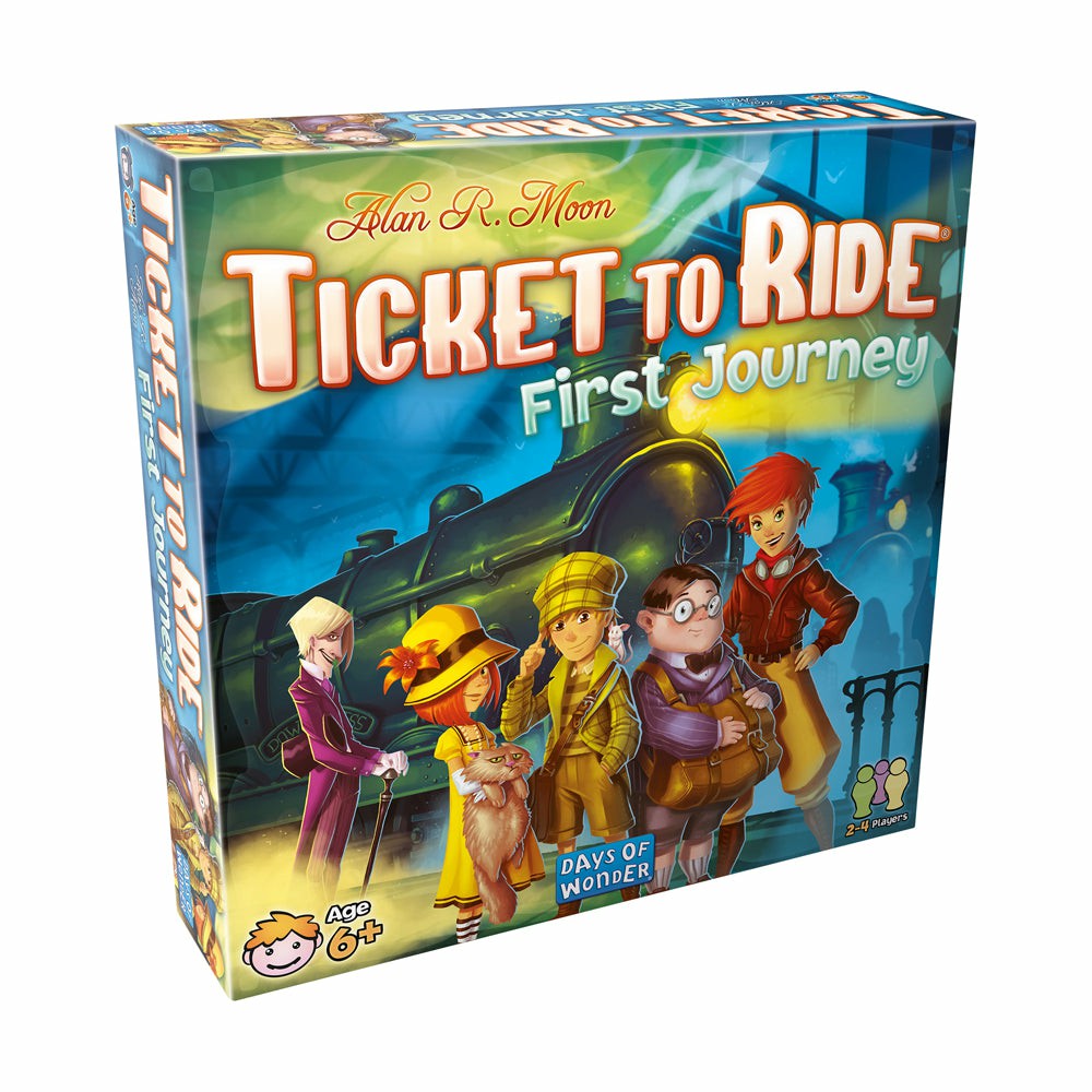 Role-Playing Games | Ticket To Ride: First Journey Usa Map Board Game Games & Puzzles Role-Playing Games