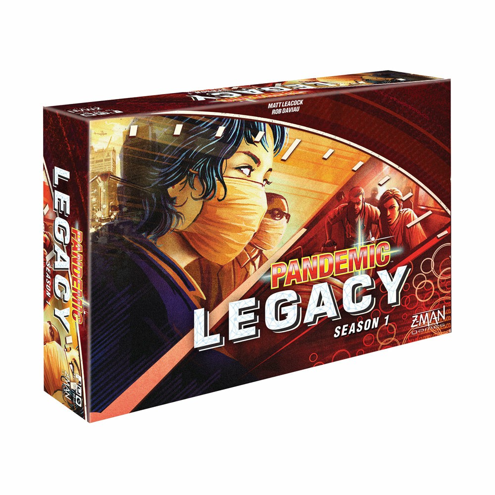 Role-Playing Games | Z-Man Games Pandemic: Legacy Season 1 – Red Edition Cooperative Board Game Games & Puzzles Role-Playing Games