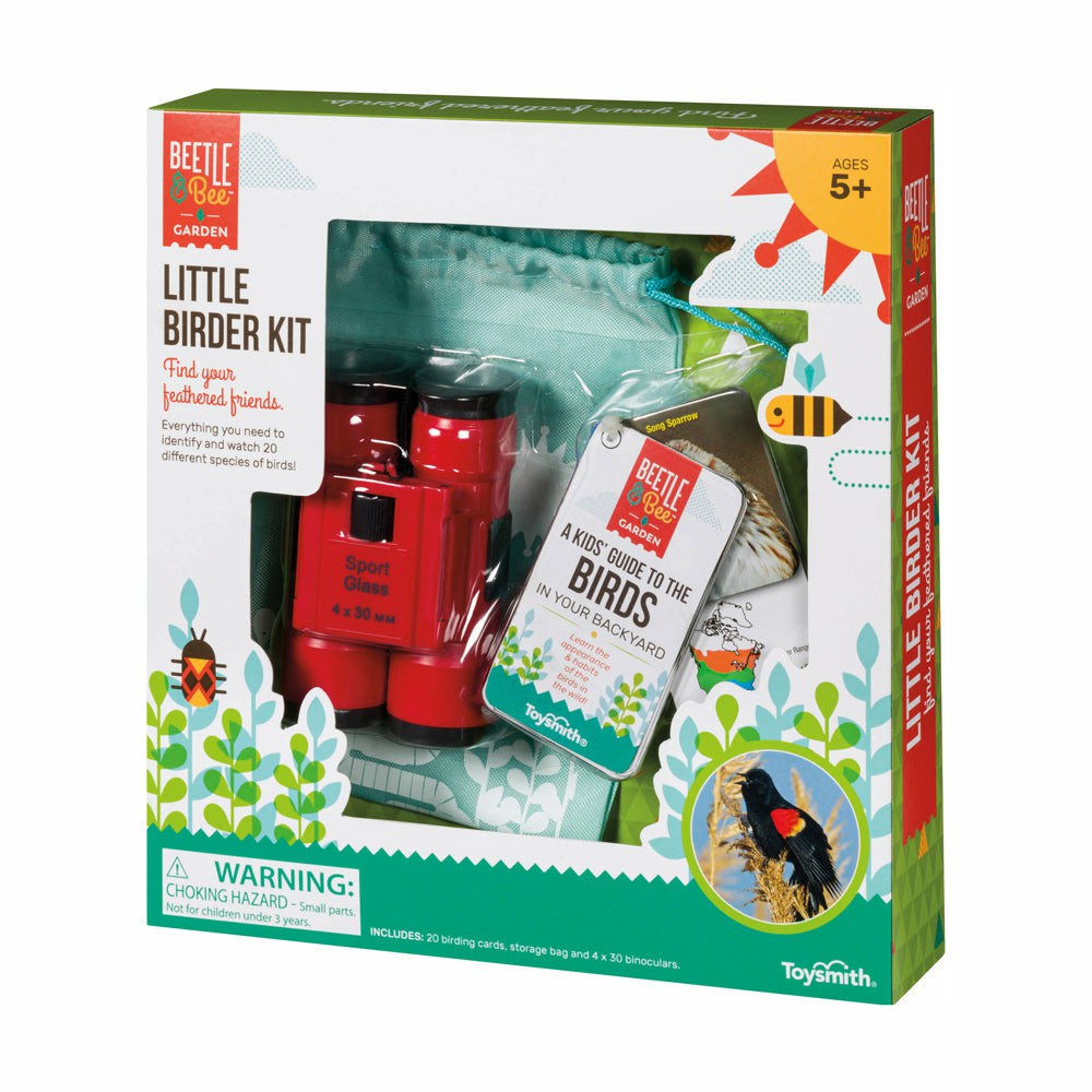 Science & Discovery | Beetle & Bee Garden 4X30 Little Birder Binoculars Kit Learning & Development Science & Discovery