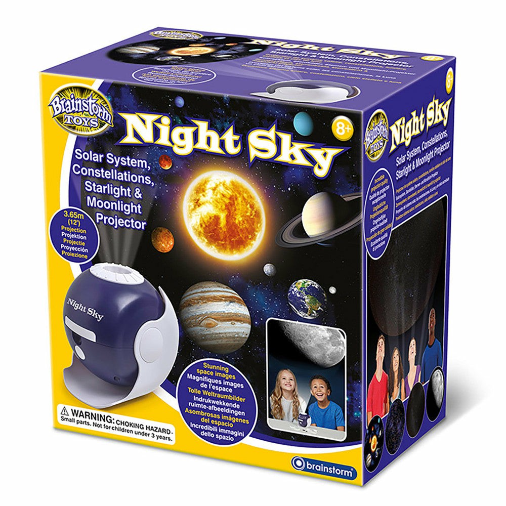 Science & Discovery | Brainstorm Toys Cosmic Night Sky Projector – Educational Solar System Learning & Development Science & Discovery