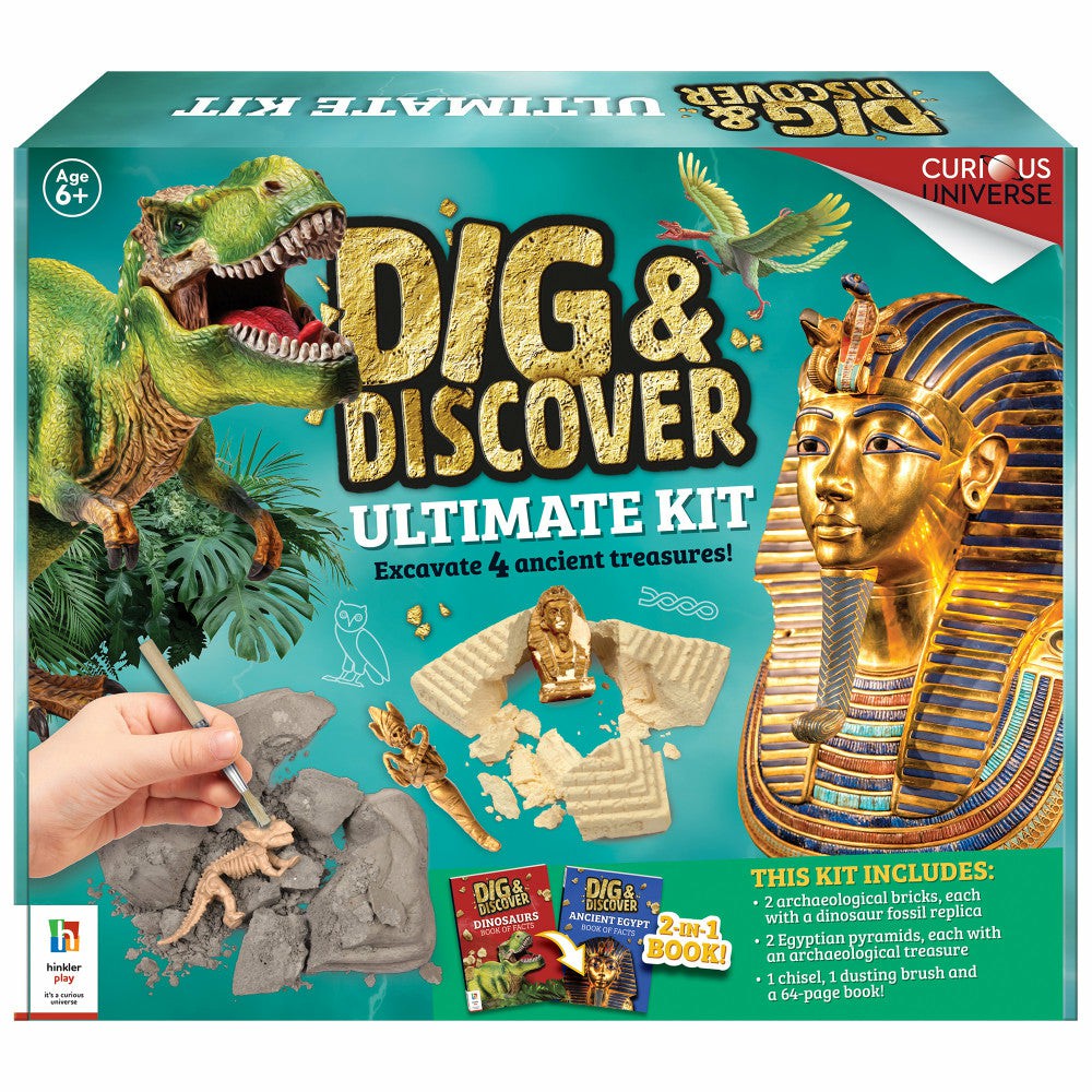 Science & Discovery | Dig & Discover Ultimate Archaeology Kit – Science And Geology Set For Kids Learning & Development Science & Discovery