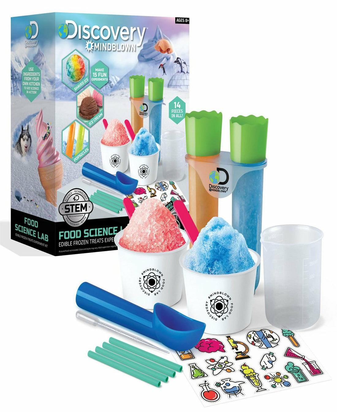 Science & Discovery | Discovery Mindblown Food Science Lab Kit: Frozen Treats Edition Learning & Development Science & Discovery