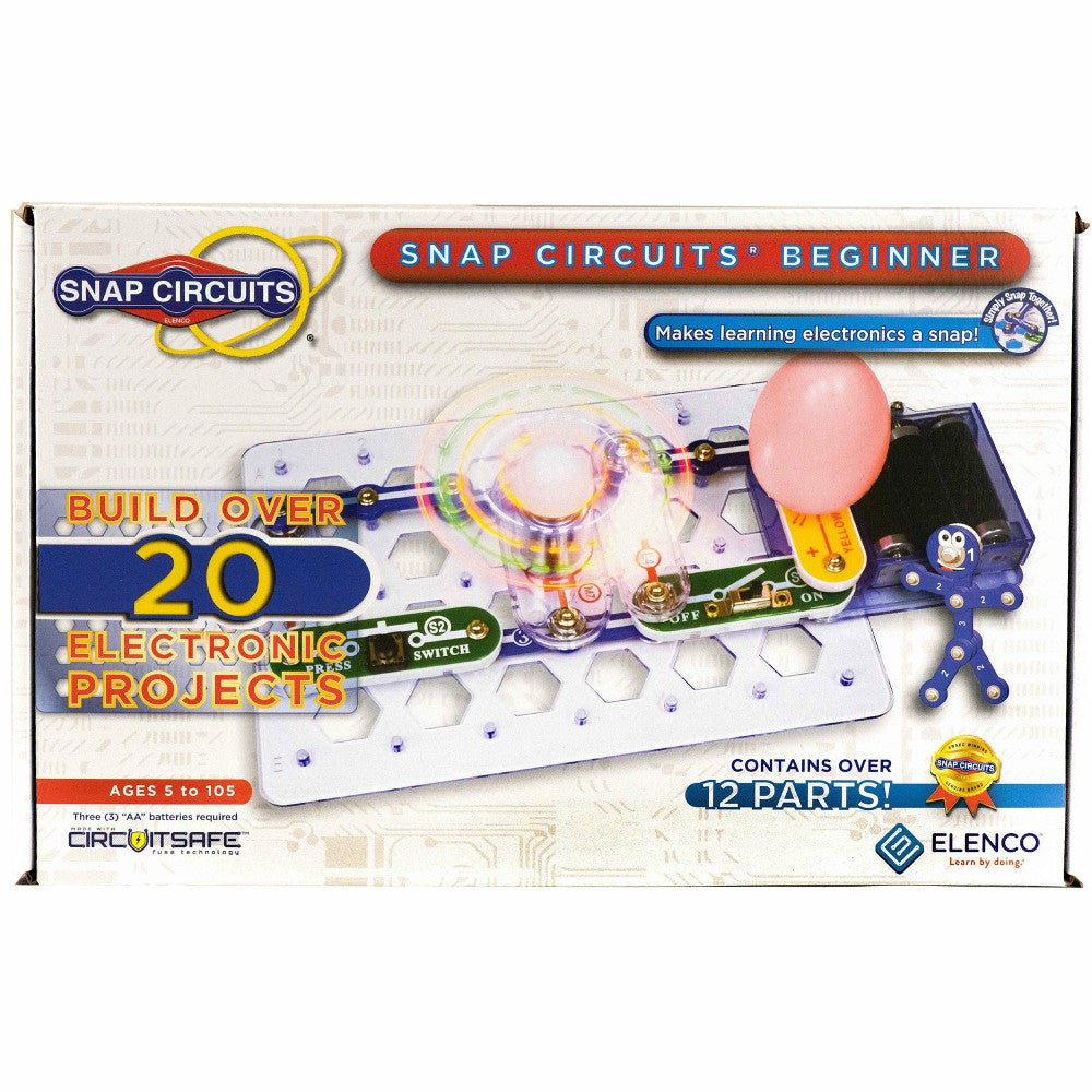 Science & Discovery | Elenco Snap Circuits Beginner – Educational Stem Kit For Kids Learning & Development Science & Discovery