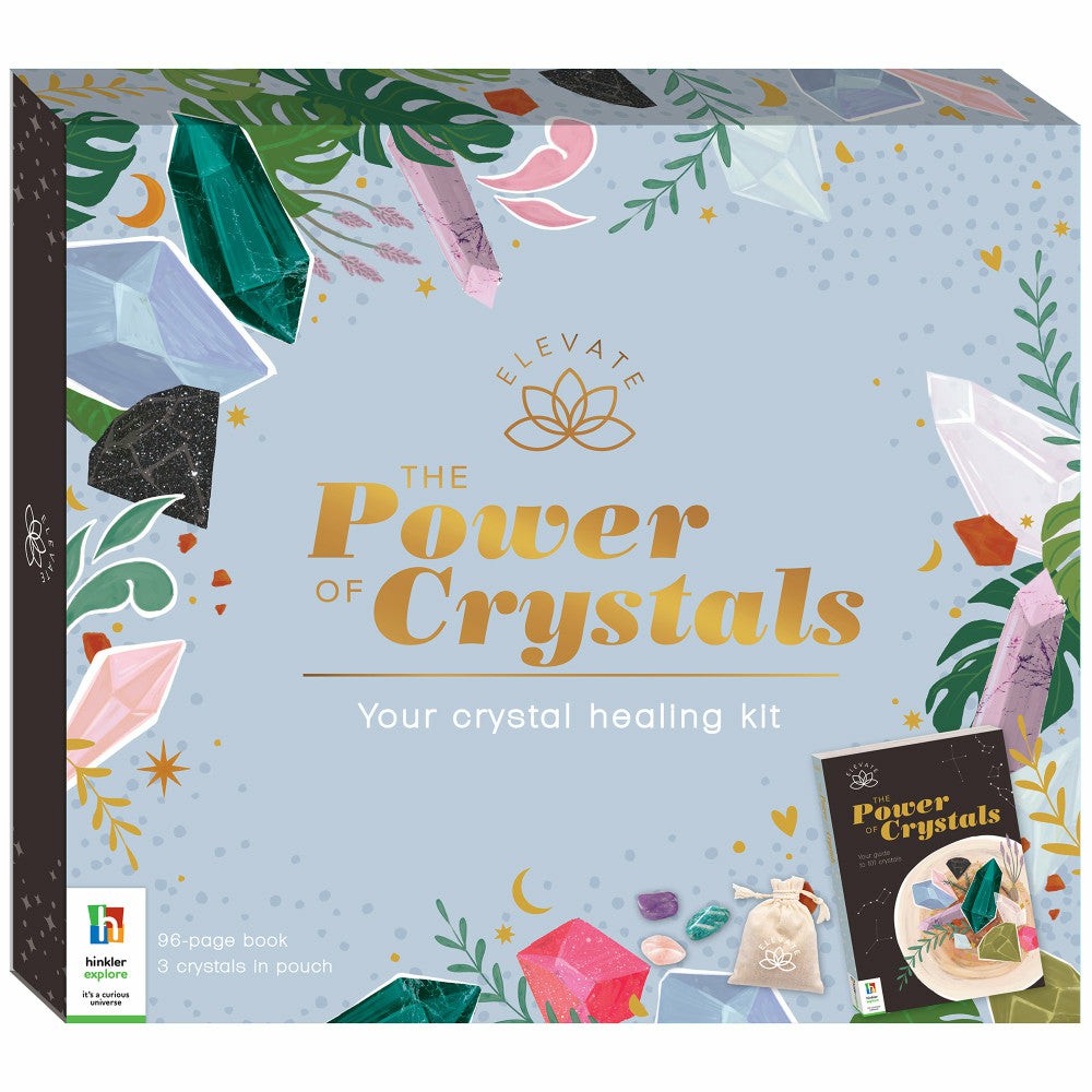 Science & Discovery | Elevate Crystal Healing Kit – Adult Spirituality With Guidebook And Crystals Learning & Development Science & Discovery