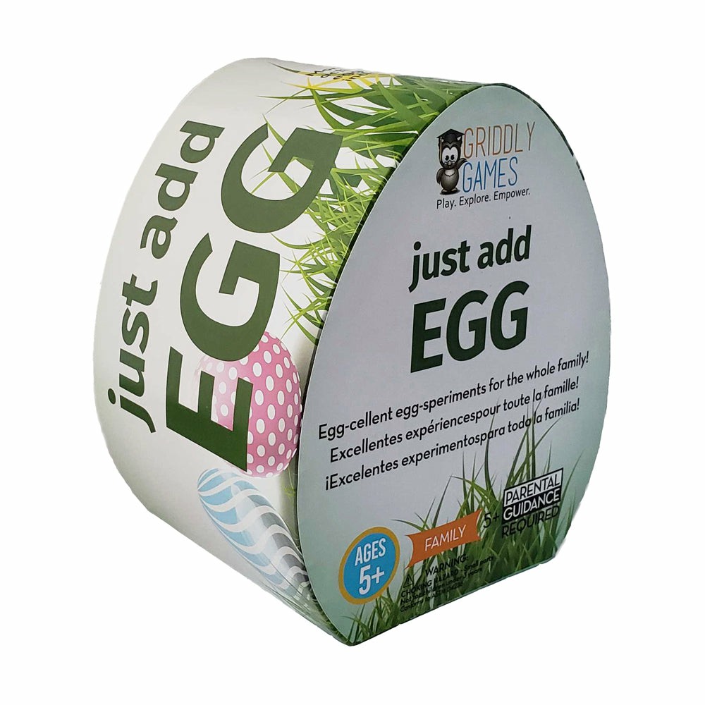 Science & Discovery | Griddly Games Just Add Egg Science Kit – Creative Experiment Set Learning & Development Science & Discovery