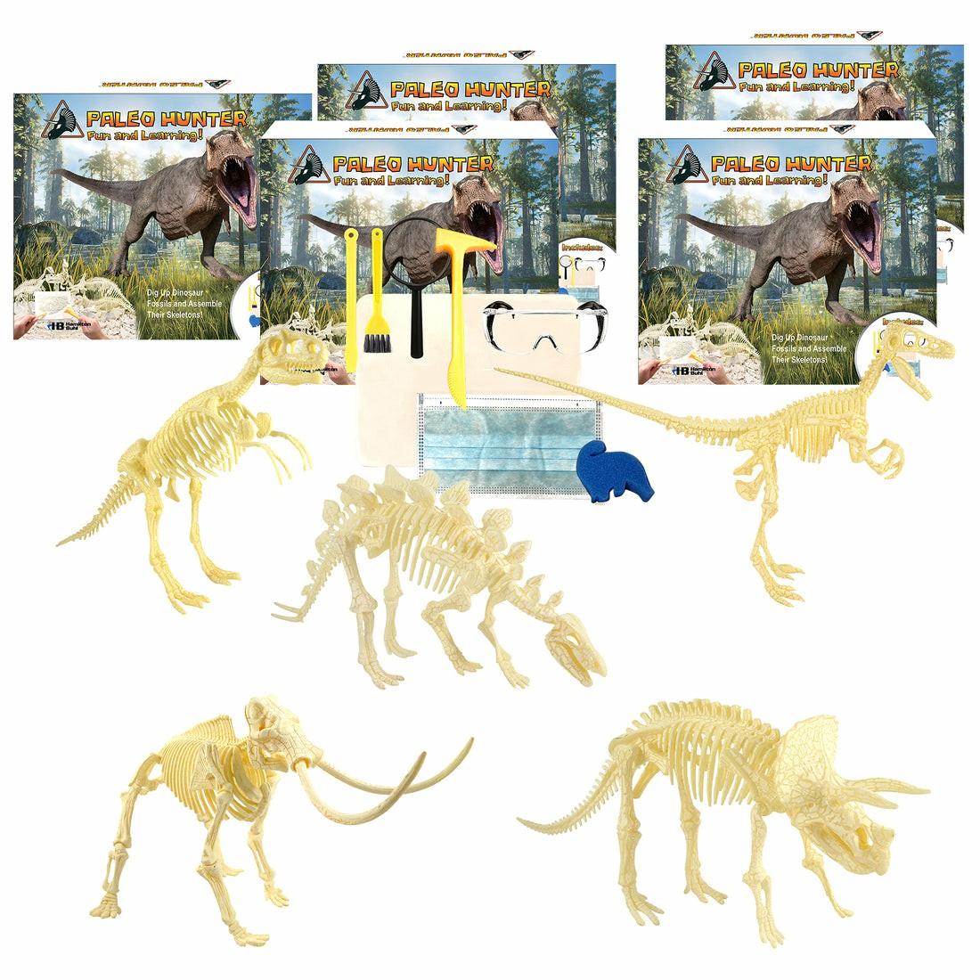 Science & Discovery | Hamiltonbuhl Paleo Hunter Dig Kit – Complete Dinosaur Excavation Set For Steam Learning Learning & Development Science & Discovery