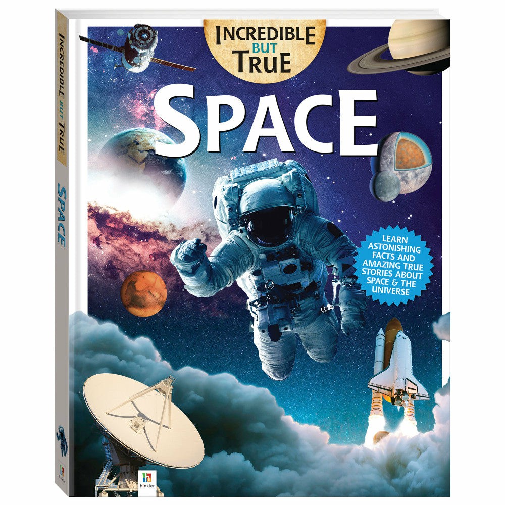 Science & Discovery | Incredible But True: Space – Kids Educational Hardcover Book Learning & Development Science & Discovery