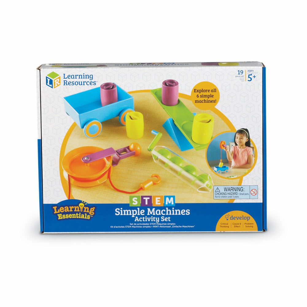 Science & Discovery | Learning Essentials Stem Simple Machines Set – Educational Activity Kit Learning & Development Science & Discovery