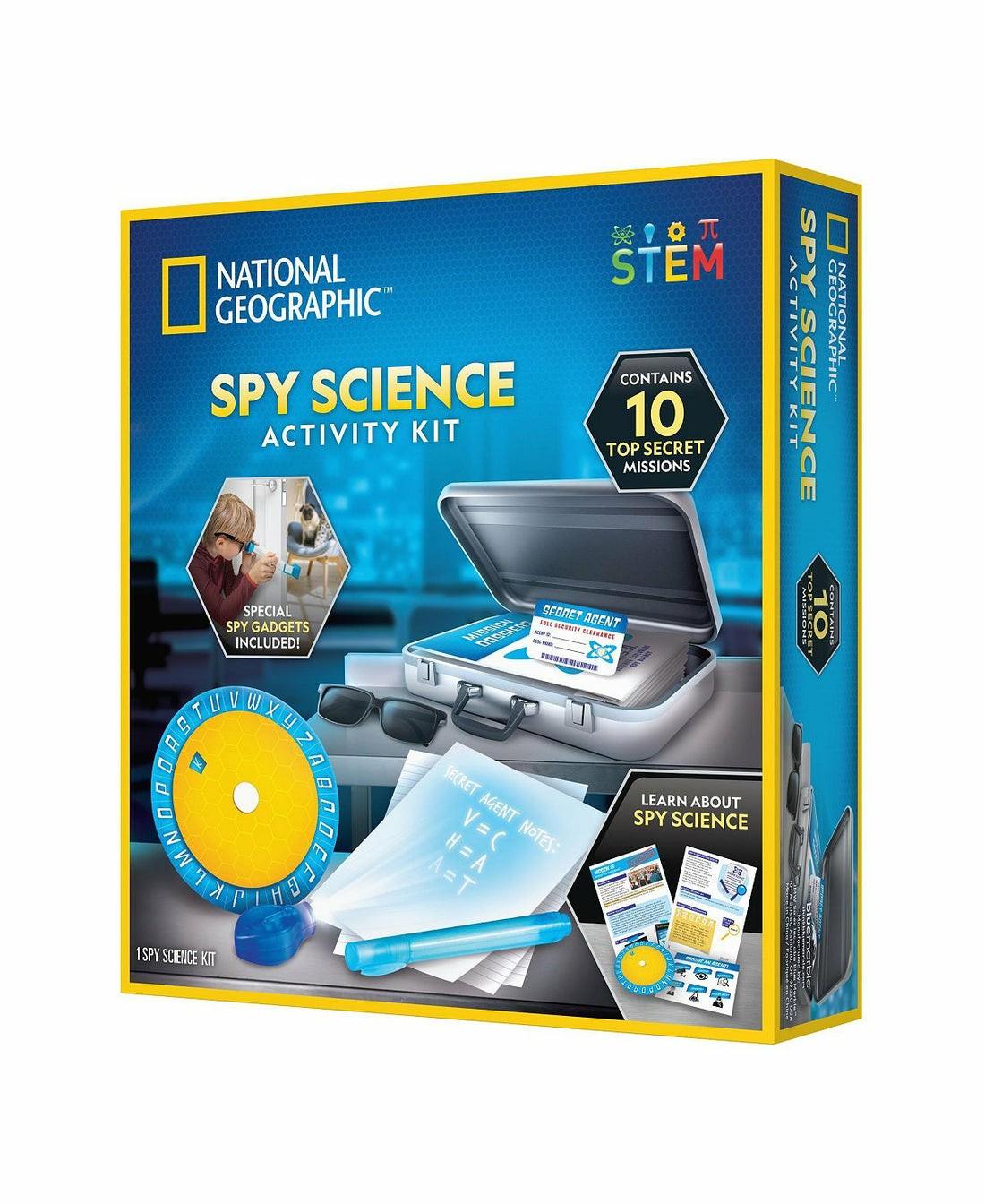 Science & Discovery | National Geographic Spy Science Activity Kit For Young Detectives Learning & Development Science & Discovery